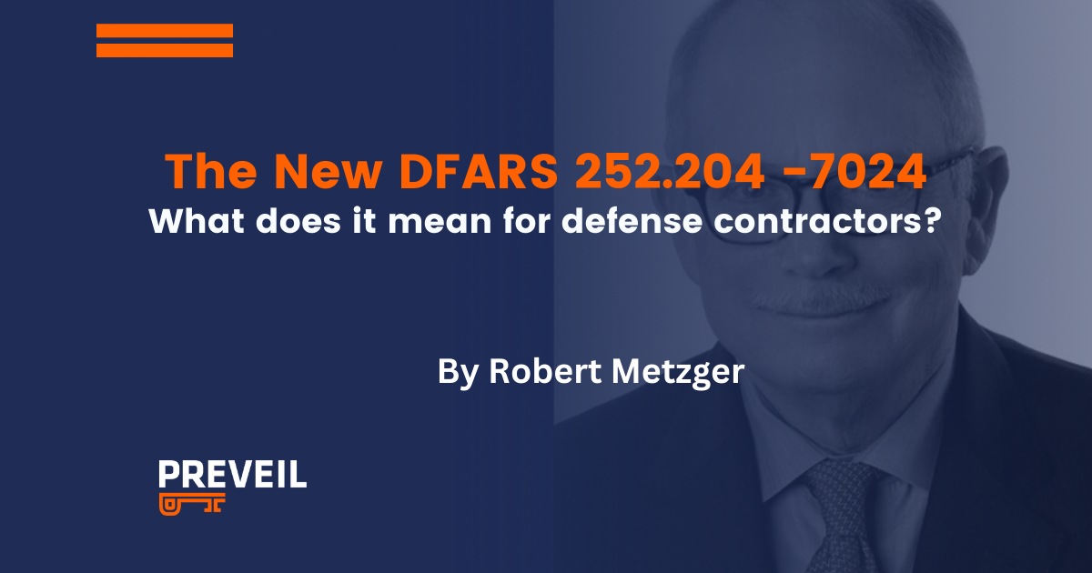The DoD's New DFARS Final Rule 252.2047024