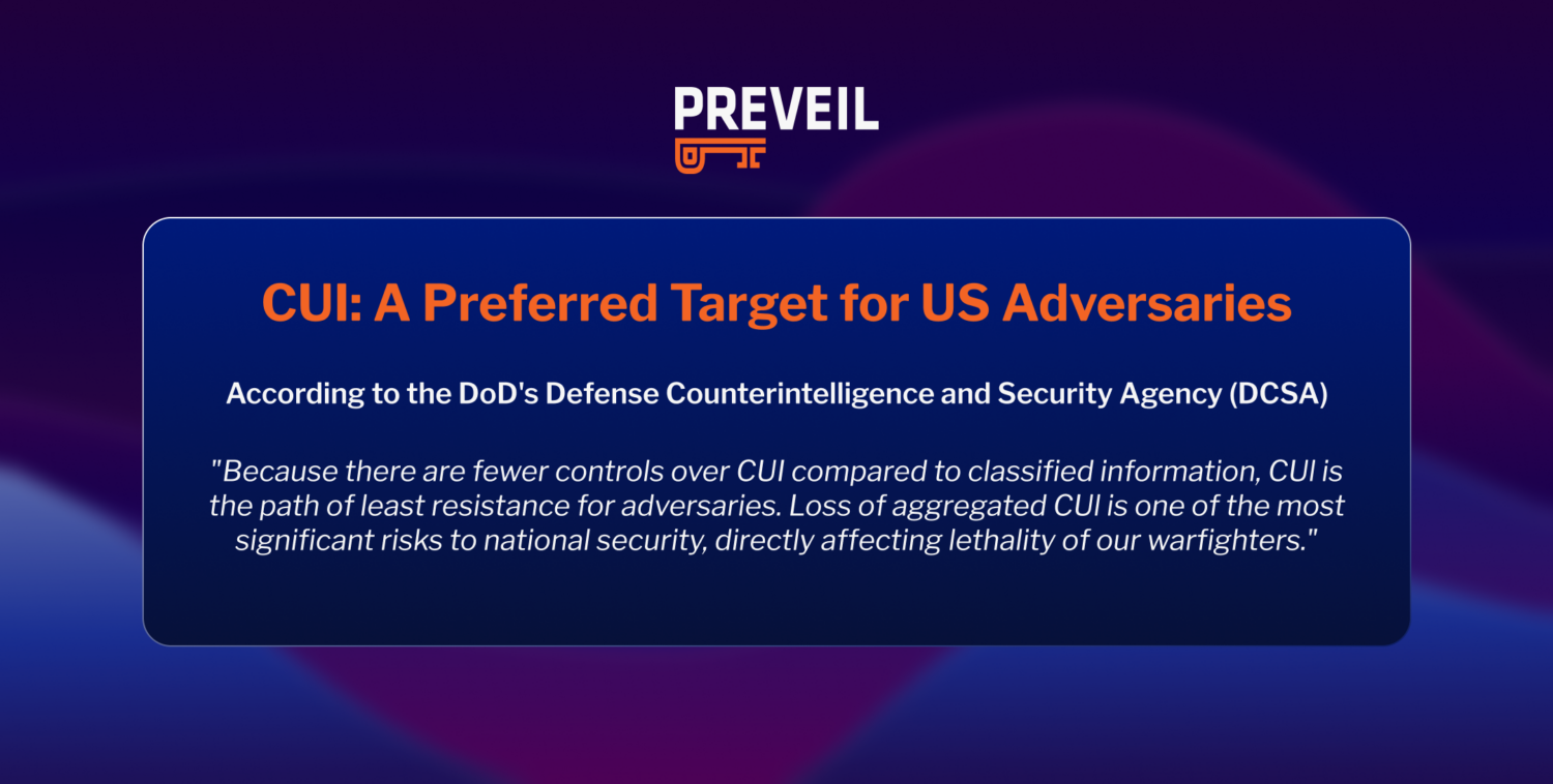 CUI: A Preferred Target for US Adversaries